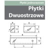 FABA Płytka HM Dwuostrzowa 20x12x1,5 mm N0000805