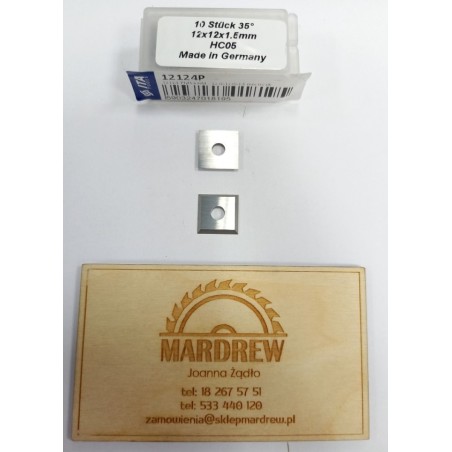 ITA Płytka Czterostrzowa HM 12x12x1,5 HC05 12124 CMT