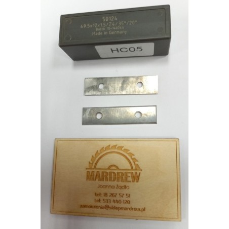 ITA Płytka Czterostrzowa HM 49,5x12x1,5 HC05 50124 CMT
