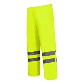 LAHTI PRO Spodnie Ostrzegawcze Przeciwdeszczowe Żółte 3XL L4100806