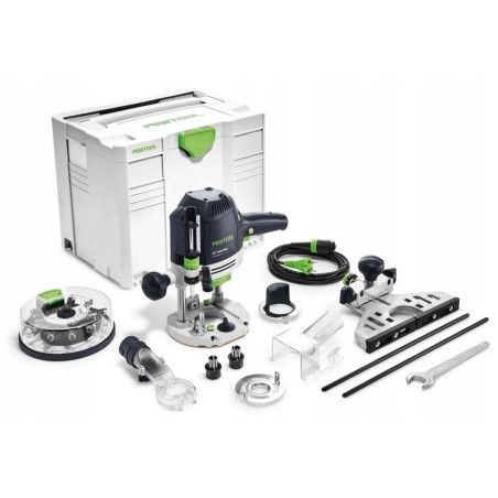 xFESTOOL Frezarka Górnowrzecionowa OF 1400 EBQ-Plus + Box-OF-S 8/10x HW 574398