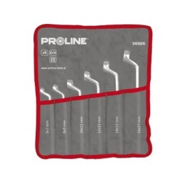 PRO Klucze Oczkowo Odgięte 12szt. (6x7-30x32mm)