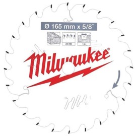 MILWAUKEE Tarcza Pilarska 165x15.8x24z 4932471311 2