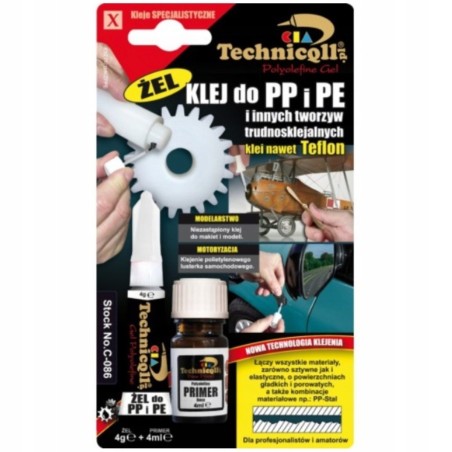 TECHNICQLL Żel do PP, PE, PTFE C-086