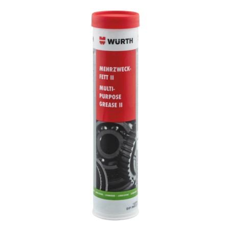 WURTH Smar W Tubie 400g II Litowo-Grafitowy Wysokie Ciśnienia 08938711 037 12