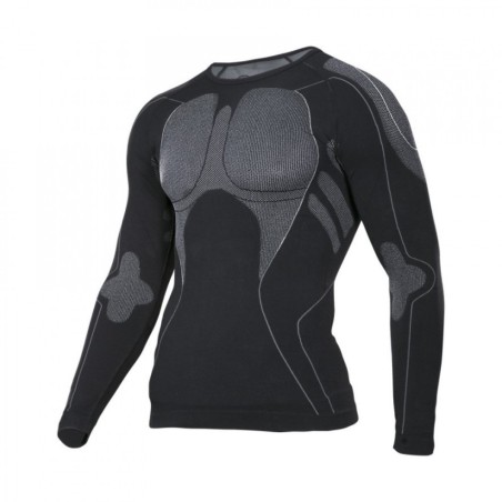 LAHTI PRO Koszulka Termoaktywna CZARNO-SZARA L/XL L4120103