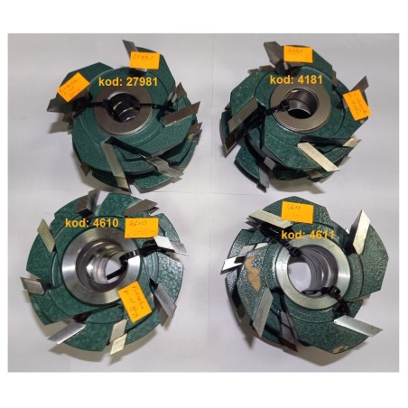 RENATEX Zestaw Frezów do Boazerii 135/40 HSS Frezarka