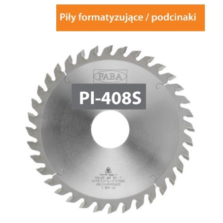 125x3,1-4,3/2,5/20 z-24 GR/GM FABA Frez piłkowy PI-408S S0800348