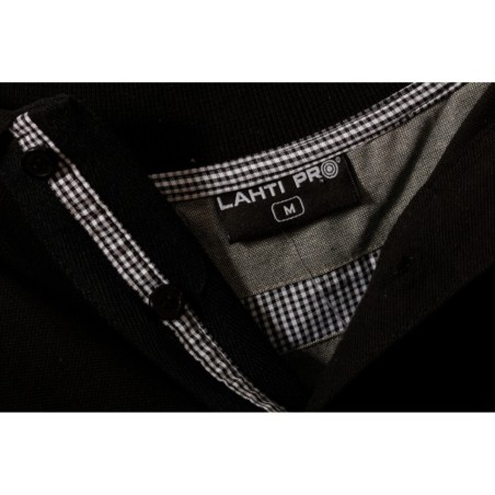 LAHTI PRO Koszulka POLO 220G/M2 Czarna L L4030303