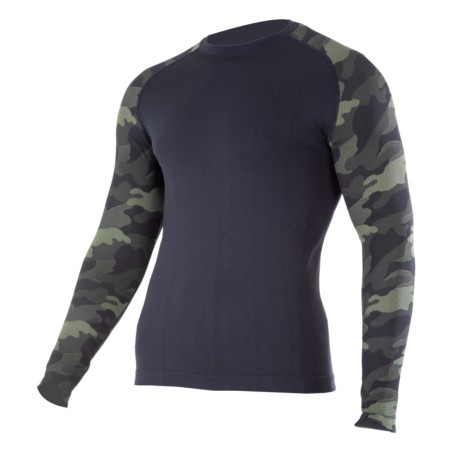 LAHTI PRO Koszula Termoaktywna MORO ZIELONO-CZARNA 2XL/3XL L4120805