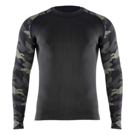 LAHTI PRO Koszula Termoaktywna MORO ZIELONO-CZARNA 2XL/3XL L4120805