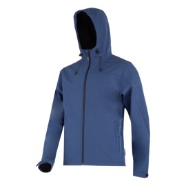 LAHTI PRO Kurtka Softshell z Kapturem GRANATOWA S L4093501