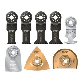 MILWAUKE Zestaw Brzeszczotów do Multitool 8szt 48906088