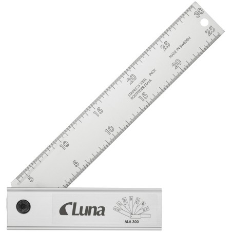 LUNA Kątownik nastawny aluminiowy Luna ALA300 281080101