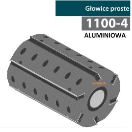 FABA Głowica 1100-4 Aluminiowa z Nożami 125x160/40 z-4 A104-122A4164-0