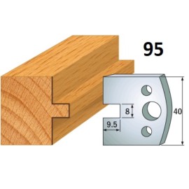 CMT Noże 690.095 HSS 40x4mm 2szt