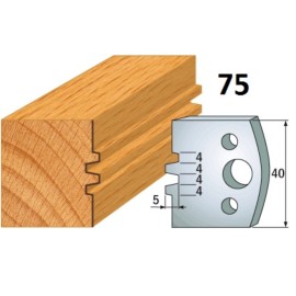 CMT Noże 690.075 HSS 40x4mm 2szt
