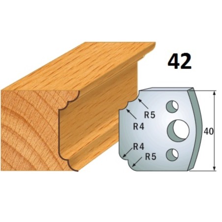 CMT Noże 690.042 HSS 40x4mm 2szt