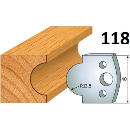 CMT Noże 690.118 HSS 40x4mm 2szt