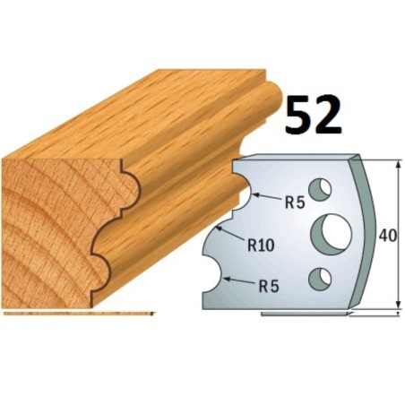 CMT Noże 690.052 HSS 40x4mm 2szt