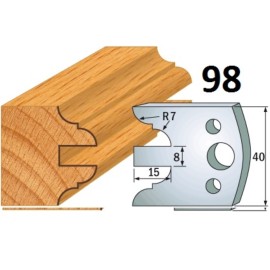 CMT Noże 690.098 HSS 40x4mm 2szt