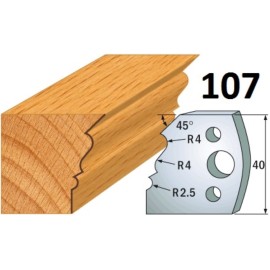 CMT Noże 690.107 HSS 40x4mm 2szt
