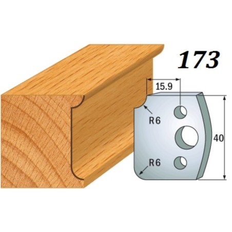 CMT Noże 690.173 HSS 40x4mm 2szt