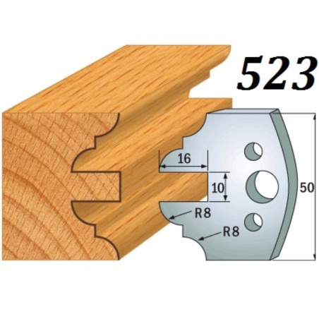 CMT Noże 690.523 HSS 50x4mm 2szt