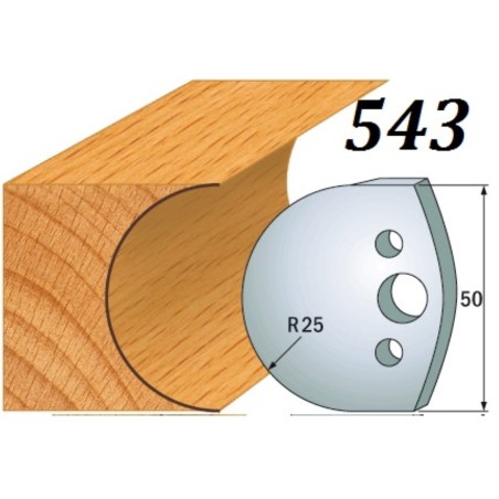 CMT Noże 690.543 HSS 50x4mm 2szt