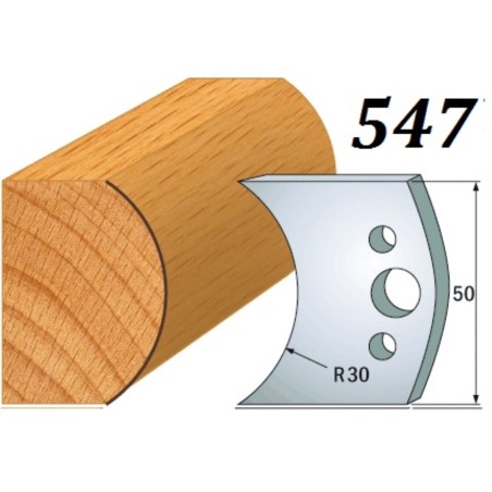 CMT Noże 690.547 HSS 50x4mm 2szt