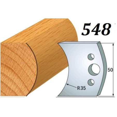 CMT Noże 690.548 HSS 50x4mm 2szt