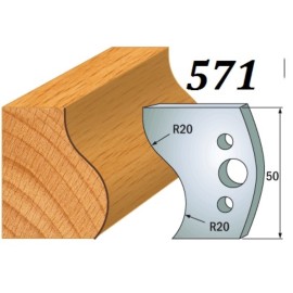 CMT Noże 690.571 HSS 50x4mm 2szt