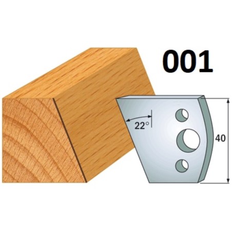 CMT Noże 690.001 HSS 40x4mm 2szt