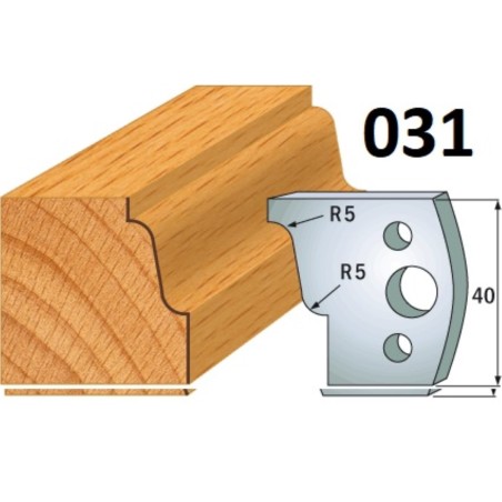 CMT Noże 690.031 HSS 40x4mm 2szt