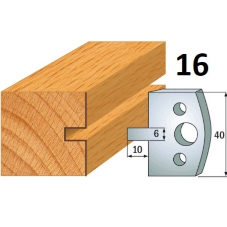 CMT Noże 690.016 HSS 40x4mm 2szt
