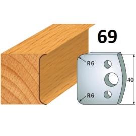 CMT Noże 690.069 HSS 40x4mm 2szt