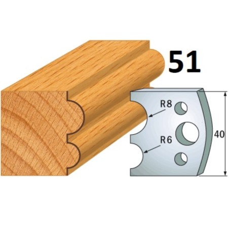 CMT Noże 690.051 HSS 40x4mm 2szt