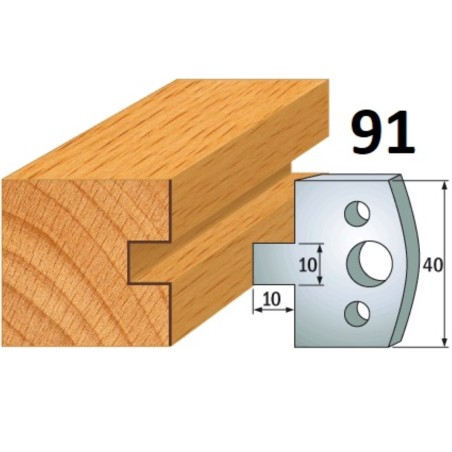 CMT Noże 690.091 HSS 40x4mm 2szt