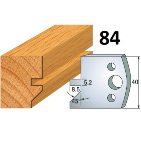 CMT Noże 690.084 HSS 40x4mm 2szt