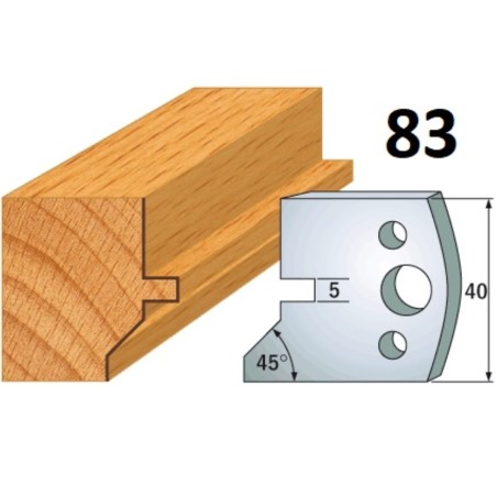 CMT Noże 690.083 HSS 40x4mm 2szt