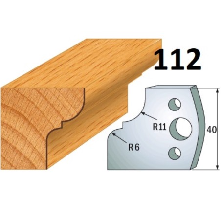 CMT Noże 690.112 HSS 40x4mm 2szt