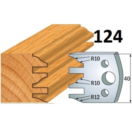 CMT Noże 690.124 HSS 40x4mm 2szt