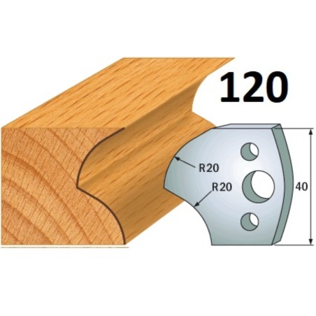 CMT Noże 690.120 HSS 40x4mm 2szt