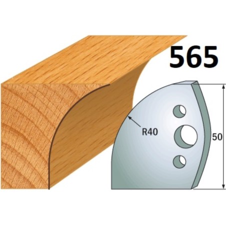 CMT Noże 690.565 HSS 50x4mm 2szt
