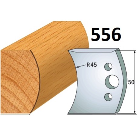 CMT Noże 690.556 HSS 50x4mm 2szt