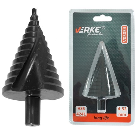 VERKE Wiertlo Stopniowe 4-52mm V05054