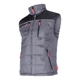 LAHTI PRO Bezrękawnik Ocieplany Szary 3XL LPBO13XL