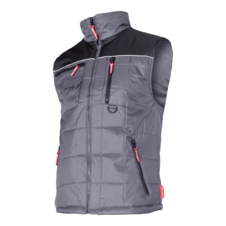 LAHTI PRO Bezrękawnik Ocieplany Szary 3XL LPBO13XL