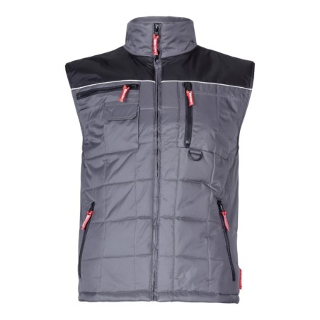 LAHTI PRO Bezrękawnik Ocieplany Szary 3XL LPBO13XL