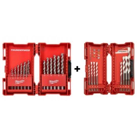 MILWAUKEE Zestaw Wierteł do Metalu i Uniwersalne 4932479632